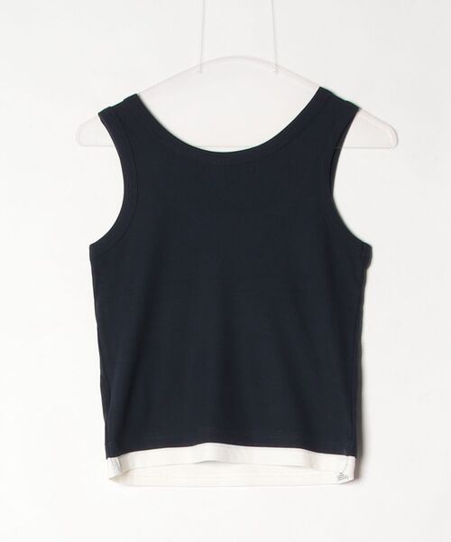 A BATHING APE（アベイシングエイプ）の「HEART BADGE TANK TOP（タンクトップ・レディース・ネイビー/グレー・MEDIUM/X-SMALL/SMALL）」の7枚目の写真