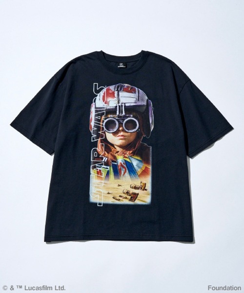 niko and...(ニコアンド)の「【STAR WARS(スター・ウォーズ)】プリントTシャツ(Tシャツ/カットソー・メンズ・その他1/その他2/その他3・MEDIUM/LARGE)」の2枚目の写真