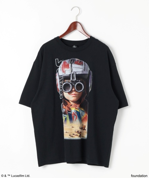 niko and...(ニコアンド)の「【STAR WARS(スター・ウォーズ)】プリントTシャツ(Tシャツ/カットソー・メンズ・その他1/その他2/その他3・MEDIUM/LARGE)」の4枚目の写真