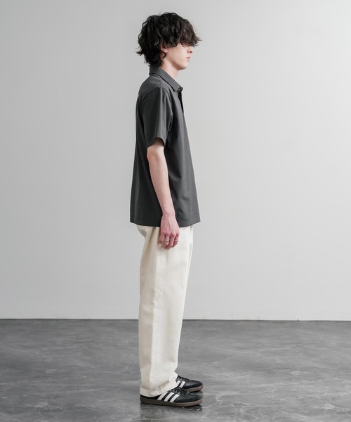 THE NORTH FACE(ザノースフェイス)の「THE NORTH FACE ALL DAY S/S POLO 半袖ポロシャツ(ポロシャツ・メンズ・ダークベージュ/チャコールグレー/ライトブルー・XXL/XL/L/M)」の5枚目の写真