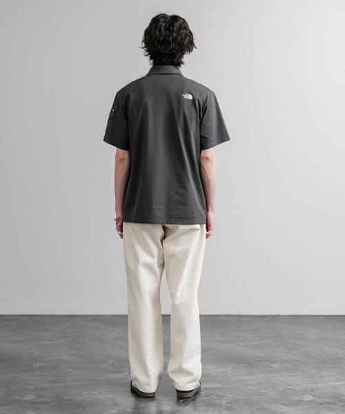THE NORTH FACE(ザノースフェイス)の「THE NORTH FACE ALL DAY S/S POLO 半袖ポロシャツ(ポロシャツ・メンズ・ダークベージュ/チャコールグレー/ライトブルー・XXL/XL/L/M)」の6枚目の写真