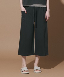 裏毛キュロットパンツ