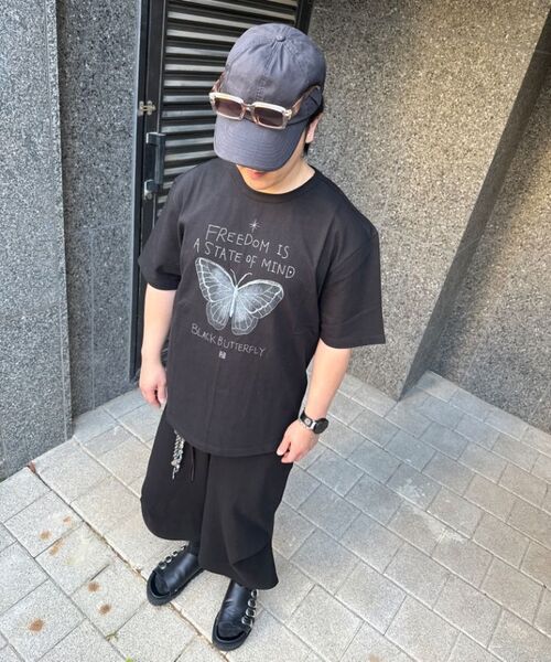 XERO（ゼロ）の「ワンサイドプリーツオーバースウェットショーツ[ブラック]（その他パンツ・レディース・その他・MEDIUM/LARGE）」の3枚目の写真