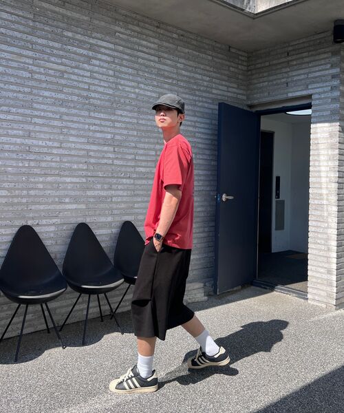 XERO（ゼロ）の「ワンサイドプリーツオーバースウェットショーツ[ブラック]（その他パンツ・レディース・その他・MEDIUM/LARGE）」の18枚目の写真