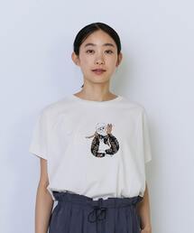 ADIEU TRISTESSE | 【6月お気に入り登録ブランド内2位】杉本さなえさん コラボフレンチスリーブTシャツ(Tシャツ/カットソー)