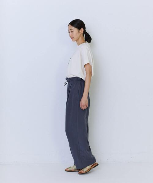 ADIEU TRISTESSE（アデュートリステス）の「【6月お気に入り登録ブランド内2位】杉本さなえさん コラボフレンチスリーブTシャツ（Tシャツ/カットソー・レディース・ピンク/グレー/アイボリー・FREE）」の22枚目の写真