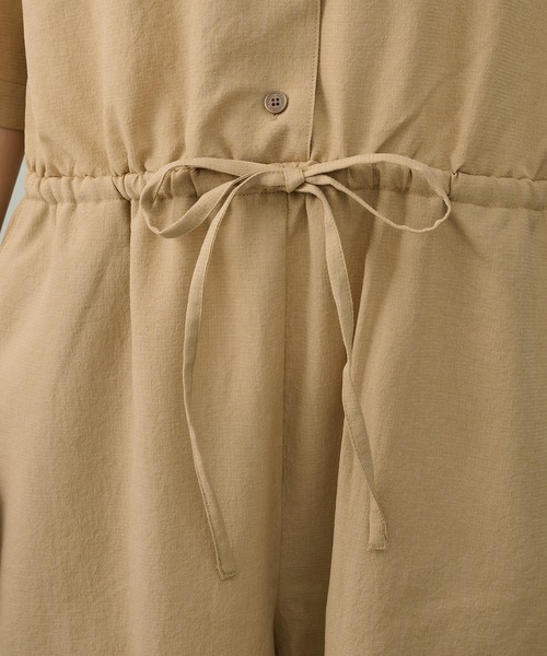 NANGA（ナンガ）の「【NANGA】DotAirR OPEN COLLAR ALL IN ONE NA26S1N047（つなぎ/オールインワン・レディース・ベージュ/ネイビー・S/M/L）」の18枚目の写真