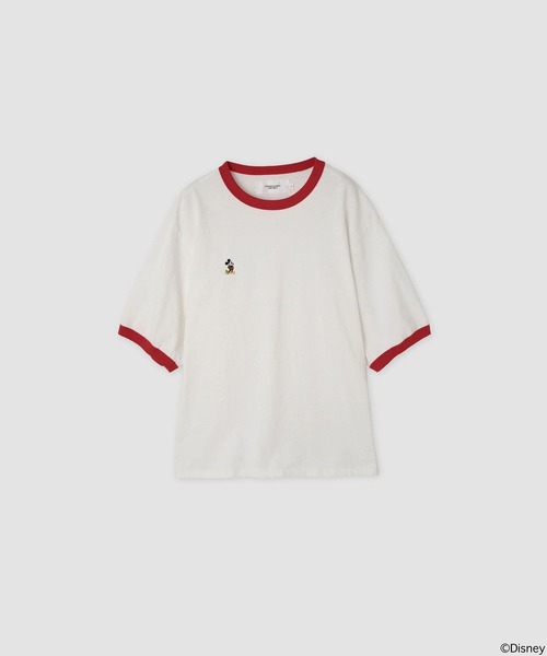 JANE SMITH / JOHN SMITH（ジェーンスミスジョンスミス）の「MICKEY RINGER T-SHIRT（Tシャツ/カットソー・レディース・レッド・SMALL/X-SMALL）」の5枚目の写真