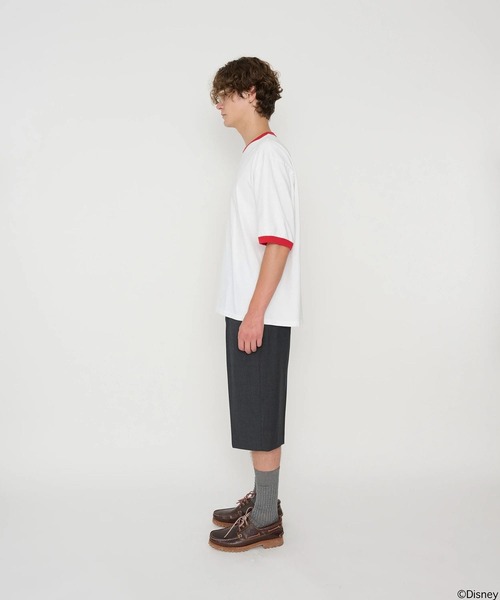 JANE SMITH / JOHN SMITH（ジェーンスミスジョンスミス）の「MICKEY RINGER T-SHIRT（Tシャツ/カットソー・レディース・レッド・SMALL/X-SMALL）」の6枚目の写真