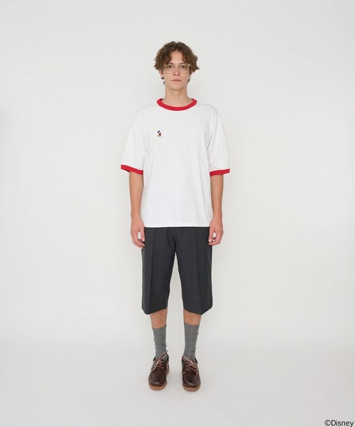 JANE SMITH / JOHN SMITH（ジェーンスミスジョンスミス）の「MICKEY RINGER T-SHIRT（Tシャツ/カットソー・レディース・レッド・SMALL/X-SMALL）」の7枚目の写真