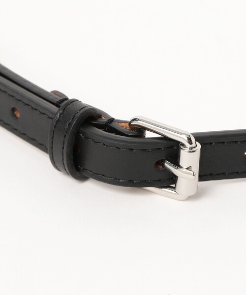 Demi-Luxe BEAMS(デミルクス ビームス)の「MAISON BOINET / ナッパ レザーベルト 15mm(ベルト・レディース・ブラック・75)」の5枚目の写真