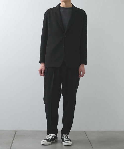 N.HOOLYWOOD(N.ハリウッド)の「【N.HOOLYWOOD】WIDE TAPERED PANTS(スラックス・メンズ・グレー/ブラック・38/40/36)」の10枚目の写真