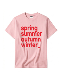 REBRENNER（リブレンナー）の「DTF 20番手 フォーシーズン スタンダード 半袖Tシャツ ニューピンク（Tシャツ/カットソー）」