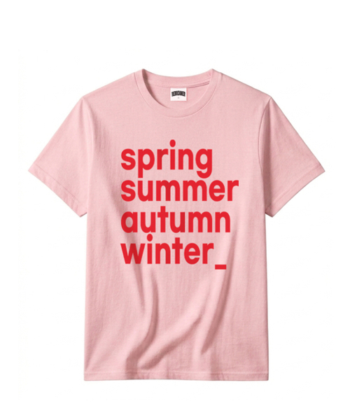 REBRENNER(リブレンナー)の「DTF 20番手 フォーシーズン スタンダード 半袖Tシャツ ニューピンク(Tシャツ/カットソー・レディース・その他・MEDIUM/LARGE/X-LARGE/2XL/3XL/4XL)」の1枚目の写真