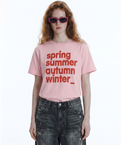 REBRENNER(リブレンナー)の「DTF 20番手 フォーシーズン スタンダード 半袖Tシャツ ニューピンク(Tシャツ/カットソー・レディース・その他・MEDIUM/LARGE/X-LARGE/2XL/3XL/4XL)」の3枚目の写真