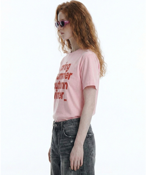 REBRENNER(リブレンナー)の「DTF 20番手 フォーシーズン スタンダード 半袖Tシャツ ニューピンク(Tシャツ/カットソー・レディース・その他・MEDIUM/LARGE/X-LARGE/2XL/3XL/4XL)」の4枚目の写真