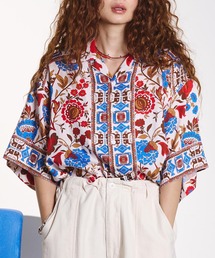 HLAADA | HLAADA for ROSEBUD/FLOWER PRINT SHORT SLEEVE SHIRT(シャツ/ブラウス)