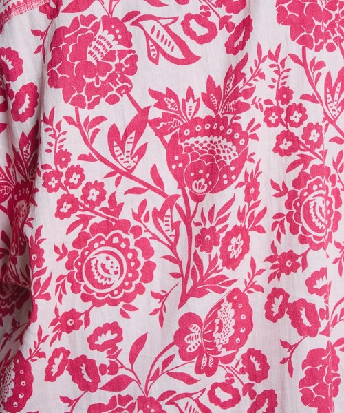 HLAADA(フラーダ)の「HLAADA for ROSEBUD/FLOWER PRINT SHORT SLEEVE SHIRT(シャツ/ブラウス・レディース・レッド/ブルー・ONE SIZE)」の21枚目の写真