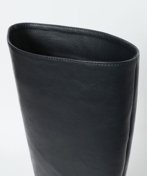 JEANASIS（ジーナシス）の「ベルトライディングロングブーツ/911735（ブーツ・レディース・ブラウン/ブラック・LARGE/MEDIUM）」の10枚目の写真