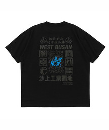 MONOPATIN（モノパティン）の「tms bxng sasang heavyweight 2-ply t-shirt - bk（Tシャツ/カットソー）」