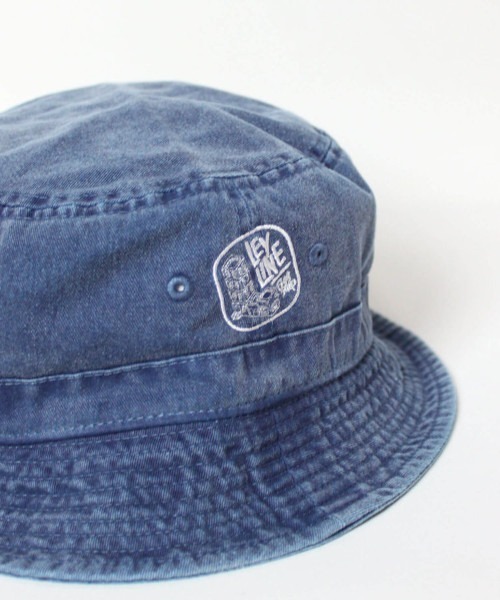 Leyline（レイライン）の「【Leyline】Denim wash Bucket hat（ハット・メンズ・ブルー/カーキ/ブラック・S～Ｍ/L～LL）」の10枚目の写真