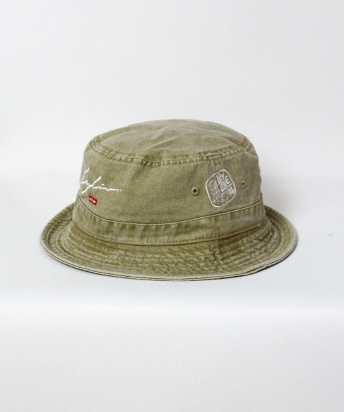Leyline（レイライン）の「【Leyline】Denim wash Bucket hat（ハット・メンズ・ブルー/カーキ/ブラック・S～Ｍ/L～LL）」の12枚目の写真