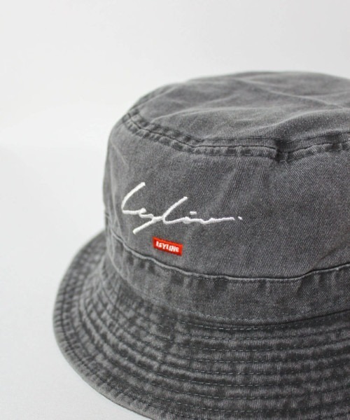 Leyline（レイライン）の「【Leyline】Denim wash Bucket hat（ハット・メンズ・ブルー/カーキ/ブラック・S～Ｍ/L～LL）」の16枚目の写真