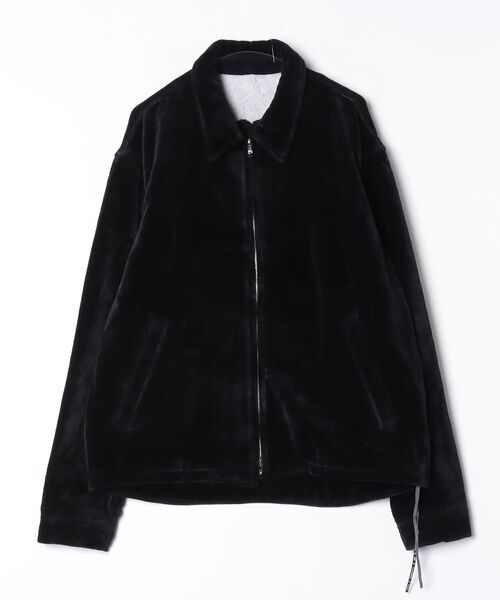 mastermind JAPAN(マスターマインド)の「ORGANIC COTTON ZIP UP JACKET(その他アウター・メンズ・ブラック・XL)」の1枚目の写真