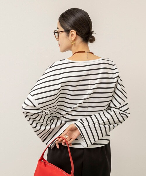 MAQWEL(マクウェル)の「【MAQWEL/マクウェル】ウエストタックT(Tシャツ/カットソー・レディース・ホワイト系その他4/ブラック系その他3・FREE)」の10枚目の写真