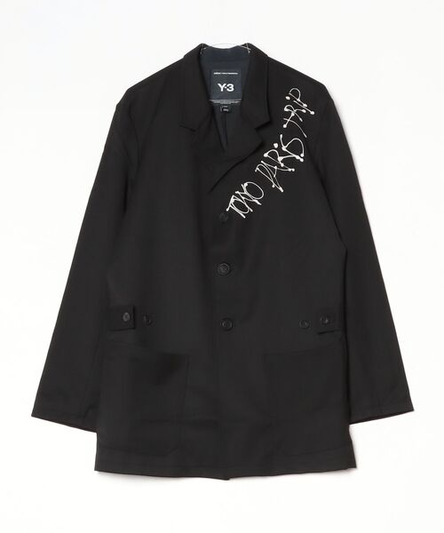 Y-3(ワイスリー)の「Y-3 CHITO CITY GRAPHIC WOOL BLAZER(テーラードジャケット・メンズ・ブラック・X-SMALL/SMALL/MEDIUM/LARGE/X-LARGE)」の7枚目の写真
