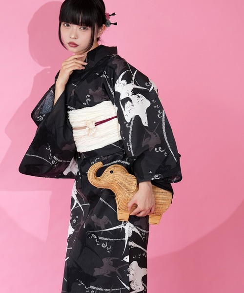 セール】2026新作 ひとりで着れる！簡単セパレート浴衣セット ニコ