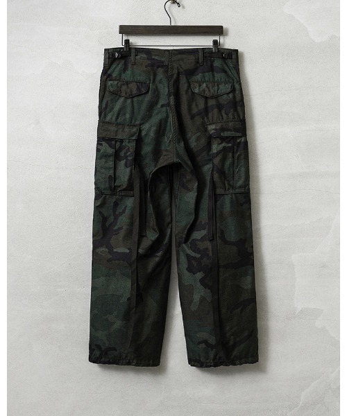 MILITARY(ミリタリー)の「実物 新品 デッドストック 米軍 M-65フィールドカーゴパンツ DARK WOODLAND CAMO / 製品染め(カーゴパンツ・メンズ・ブラック系その他・S-Regular/L-Regular/M-Regular)」の3枚目の写真