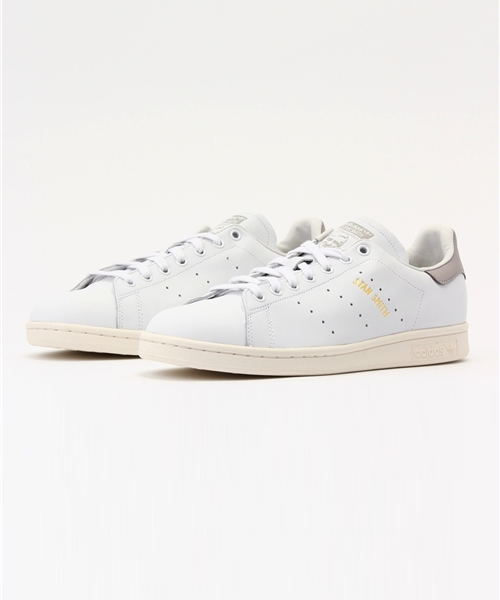 adidas Originals（アディダスオリジナルス）の「adidas Originals / スタンスミス [STAN SMITH] S75075（スニーカー・メンズ・ホワイト系その他/ホワイト×グレー・28/26/27/29）」の2枚目の写真