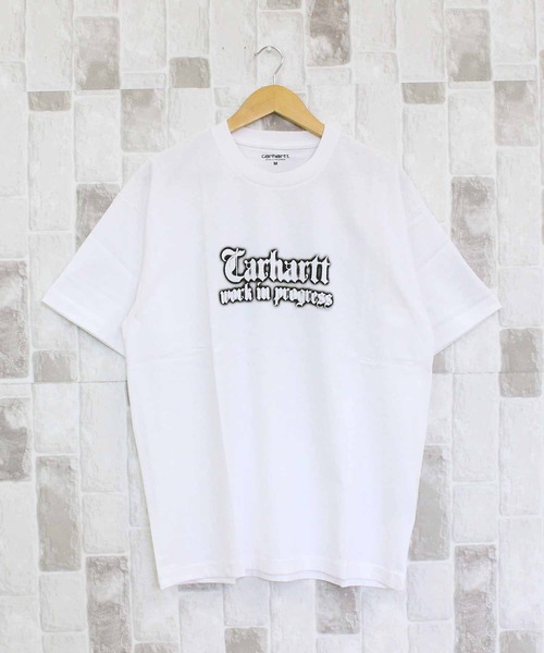 Carhartt WIP(カーハートダブリューアイピー)の「WIP ワールドツアー バックプリント 半袖Tシャツ S/S World Tour T-Shirt(Tシャツ/カットソー・メンズ・ブラック/ホワイト・XL/M/L)」の3枚目の写真