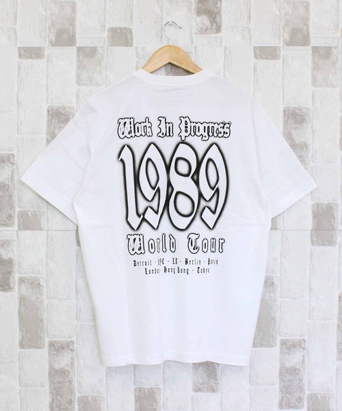 Carhartt WIP(カーハートダブリューアイピー)の「WIP ワールドツアー バックプリント 半袖Tシャツ S/S World Tour T-Shirt(Tシャツ/カットソー・メンズ・ブラック/ホワイト・XL/M/L)」の4枚目の写真