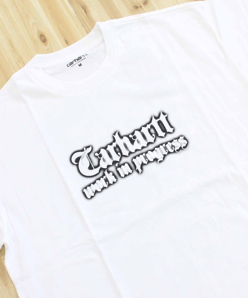 Carhartt WIP(カーハートダブリューアイピー)の「WIP ワールドツアー バックプリント 半袖Tシャツ S/S World Tour T-Shirt(Tシャツ/カットソー・メンズ・ブラック/ホワイト・XL/M/L)」の5枚目の写真