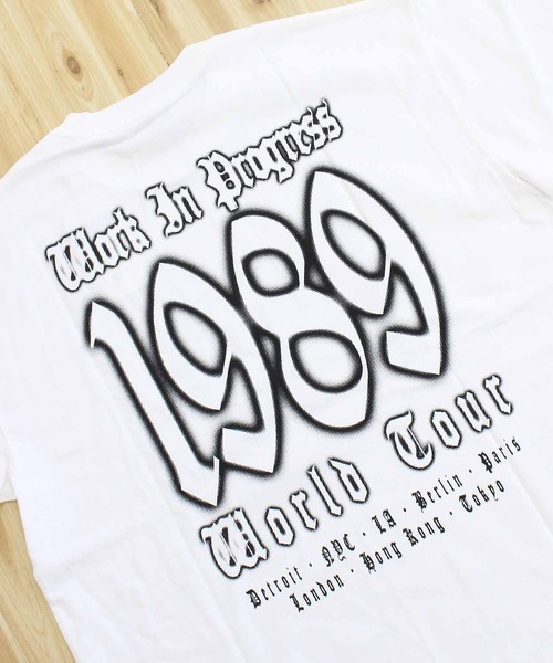 Carhartt WIP(カーハートダブリューアイピー)の「WIP ワールドツアー バックプリント 半袖Tシャツ S/S World Tour T-Shirt(Tシャツ/カットソー・メンズ・ブラック/ホワイト・XL/M/L)」の6枚目の写真