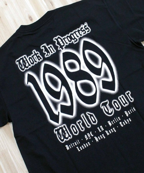 Carhartt WIP(カーハートダブリューアイピー)の「WIP ワールドツアー バックプリント 半袖Tシャツ S/S World Tour T-Shirt(Tシャツ/カットソー・メンズ・ブラック/ホワイト・XL/M/L)」の10枚目の写真