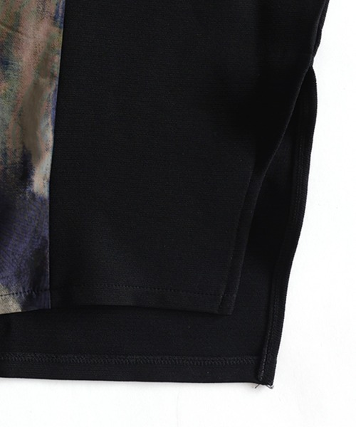 antiqua(アンティカ)の「アート柄 切替 コクーン ワンピース(ワンピース・レディース・ブラック・ONESIZE)」の13枚目の写真