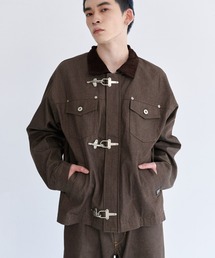 VISION STREET WEAR（ヴィジョンストリートウェア）の「Rigid denim fireman jacket / リジッドデニムファイヤーマンジャケット（デニムジャケット）」