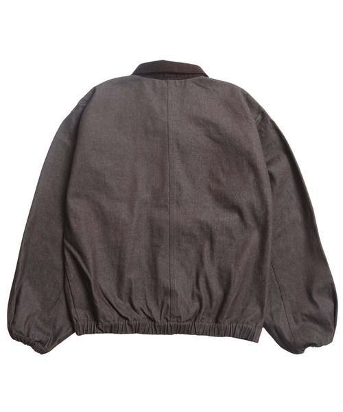VISION STREET WEAR(ヴィジョンストリートウェア)の「Rigid denim fireman jacket / リジッドデニムファイヤーマンジャケット(デニムジャケット・メンズ・ネイビー/ブラック/ブラウン・X-LARGE/MEDIUM/LARGE)」の16枚目の写真