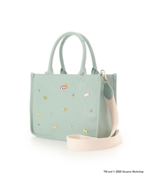 SAMANTHAVEGA（サマンサベガ）の「セサミストリートコレクション「ロジータ」トートバッグ（ハンドバッグ・レディース・ミント・FREE）」の2枚目の写真