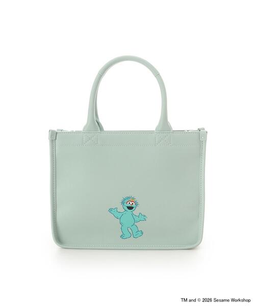 SAMANTHAVEGA（サマンサベガ）の「セサミストリートコレクション「ロジータ」トートバッグ（ハンドバッグ・レディース・ミント・FREE）」の5枚目の写真
