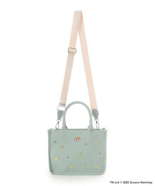 SAMANTHAVEGA（サマンサベガ）の「セサミストリートコレクション「ロジータ」トートバッグ（ハンドバッグ・レディース・ミント・FREE）」の7枚目の写真