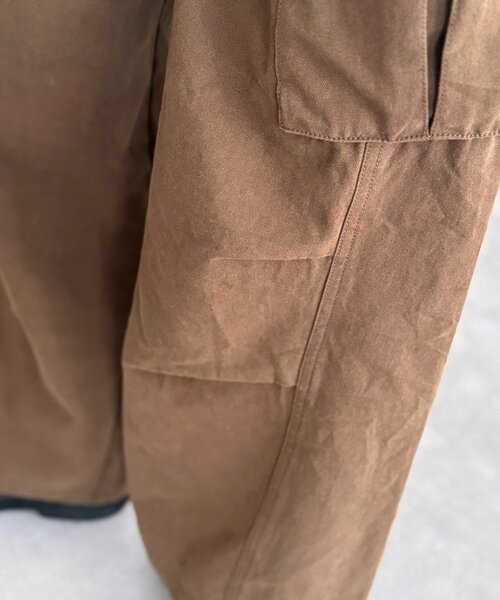 CPCM(シーピーシーエム)の「ダックカーブカーゴパンツ(カーゴパンツ・レディース・ブラック/ブラウン/ネイビー・MEDIUM/SMALL)」の17枚目の写真