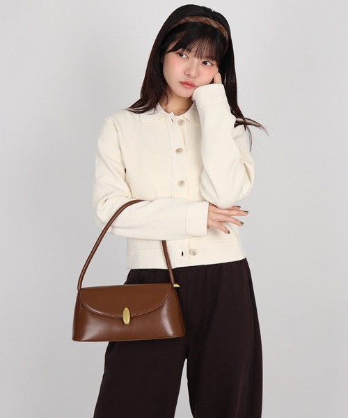 ammy.(エイミードット)の「【 ammy. / エイミードット 】 クラシック デザイン ワンショルダー バッグ(ショルダーバッグ・レディース・ダークブラウン/キャメル/ブラック・FREE)」の17枚目の写真