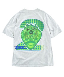 【USED】90’s Looney Tunes “TOO MUCH TAZ” キャラクター Tシャツ