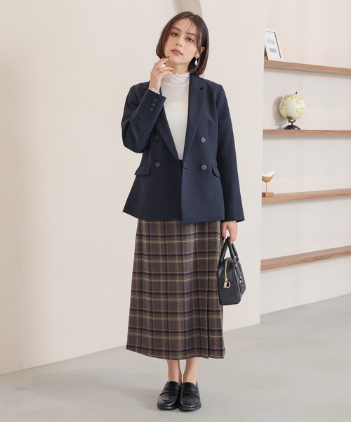 GLACIER lusso(グラシアルッソ)の「メローハイネック(Tシャツ/カットソー・レディース・ダークブルー/アイボリー/ブラック/レッド/杢グレー・L/LL/M/S)」の19枚目の写真