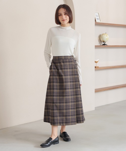 GLACIER lusso(グラシアルッソ)の「メローハイネック(Tシャツ/カットソー・レディース・ダークブルー/アイボリー/ブラック/レッド/杢グレー・L/LL/M/S)」の21枚目の写真