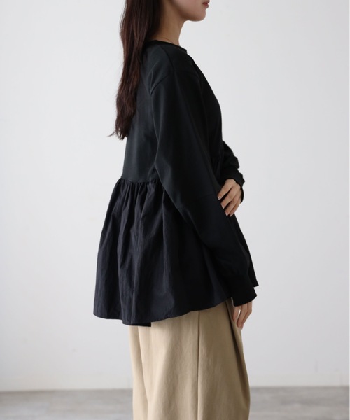 model：164cm. 着用サイズ：FREE